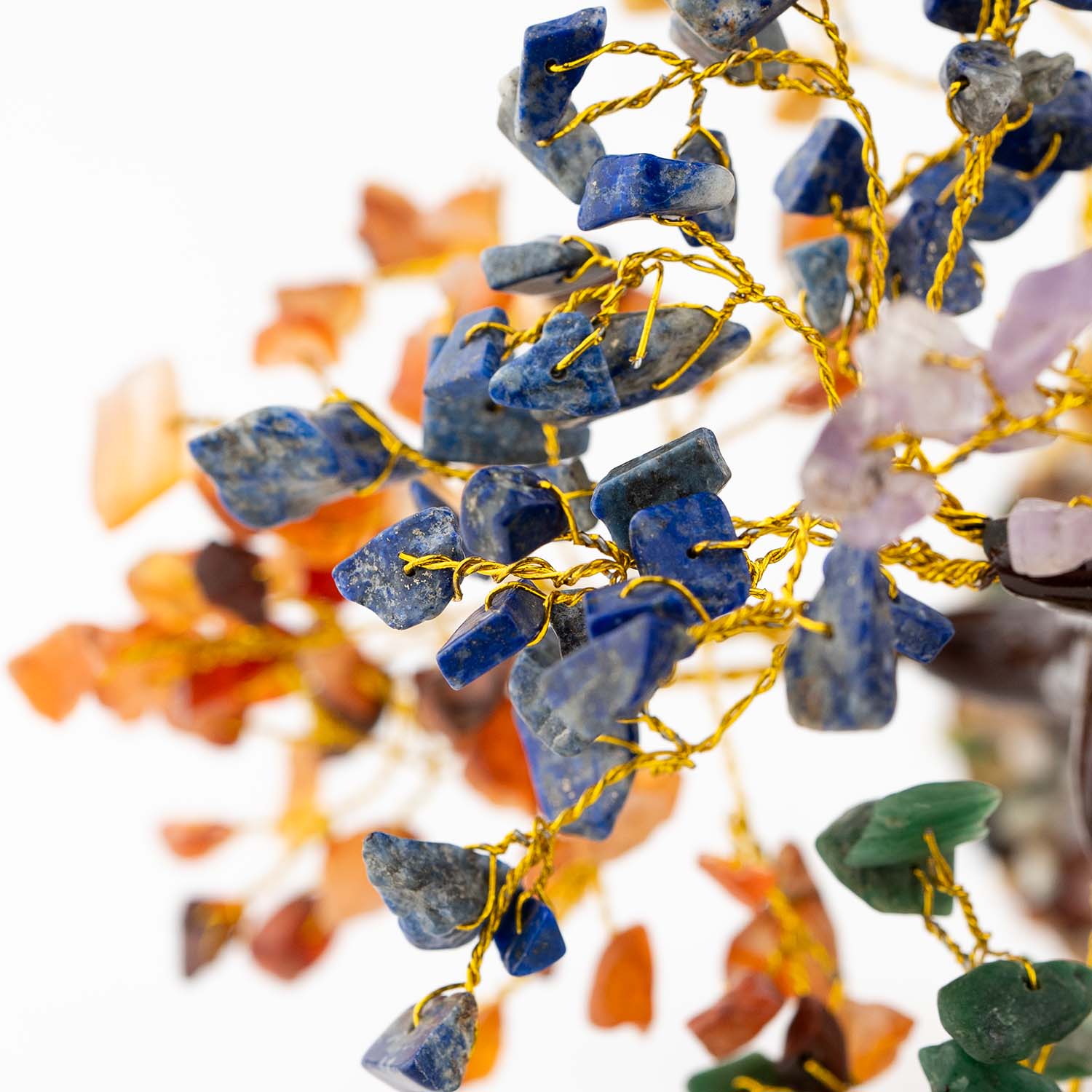 Natural Stone Tree 7 Chakra Natural Stone Tree