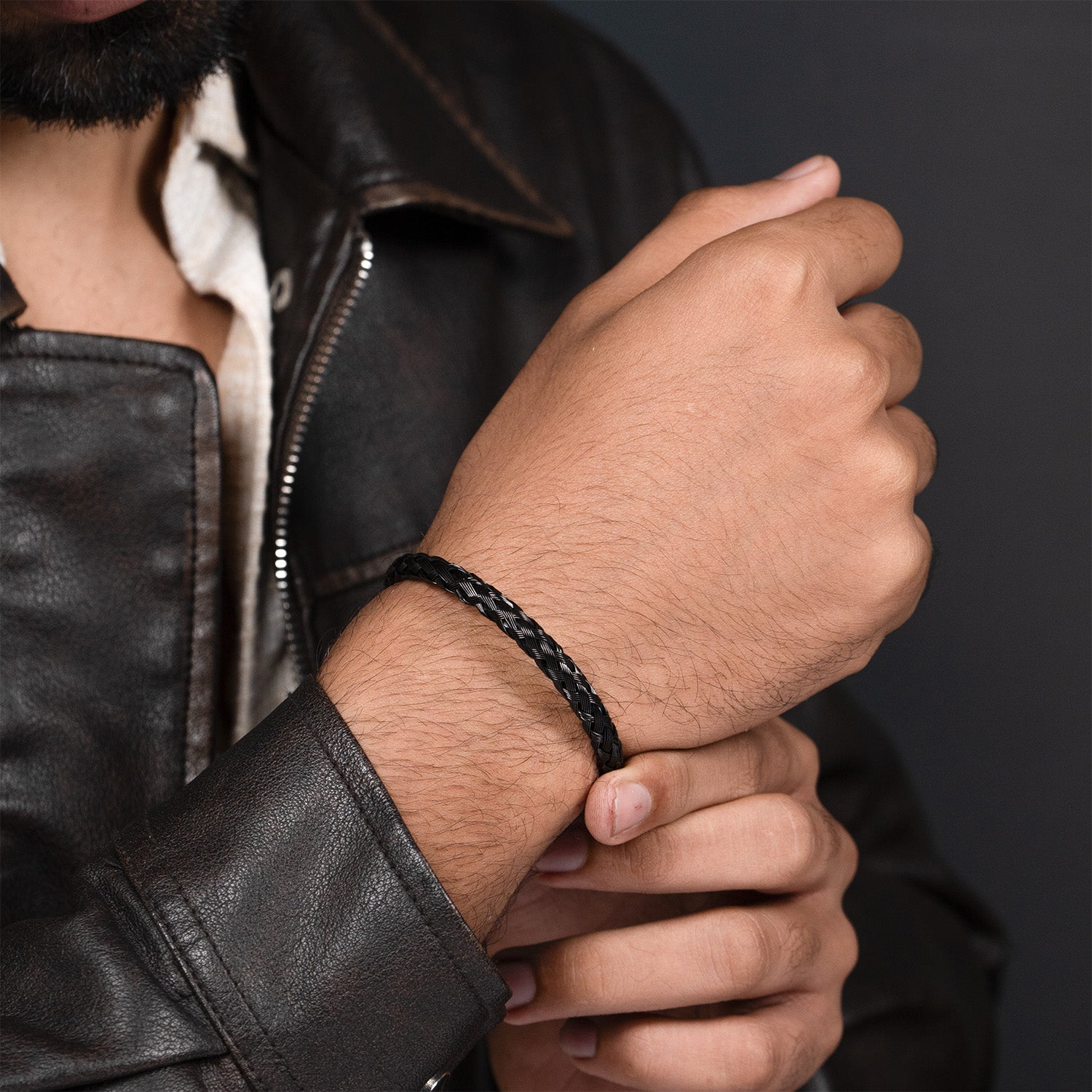 Braided Cuff Bracelet