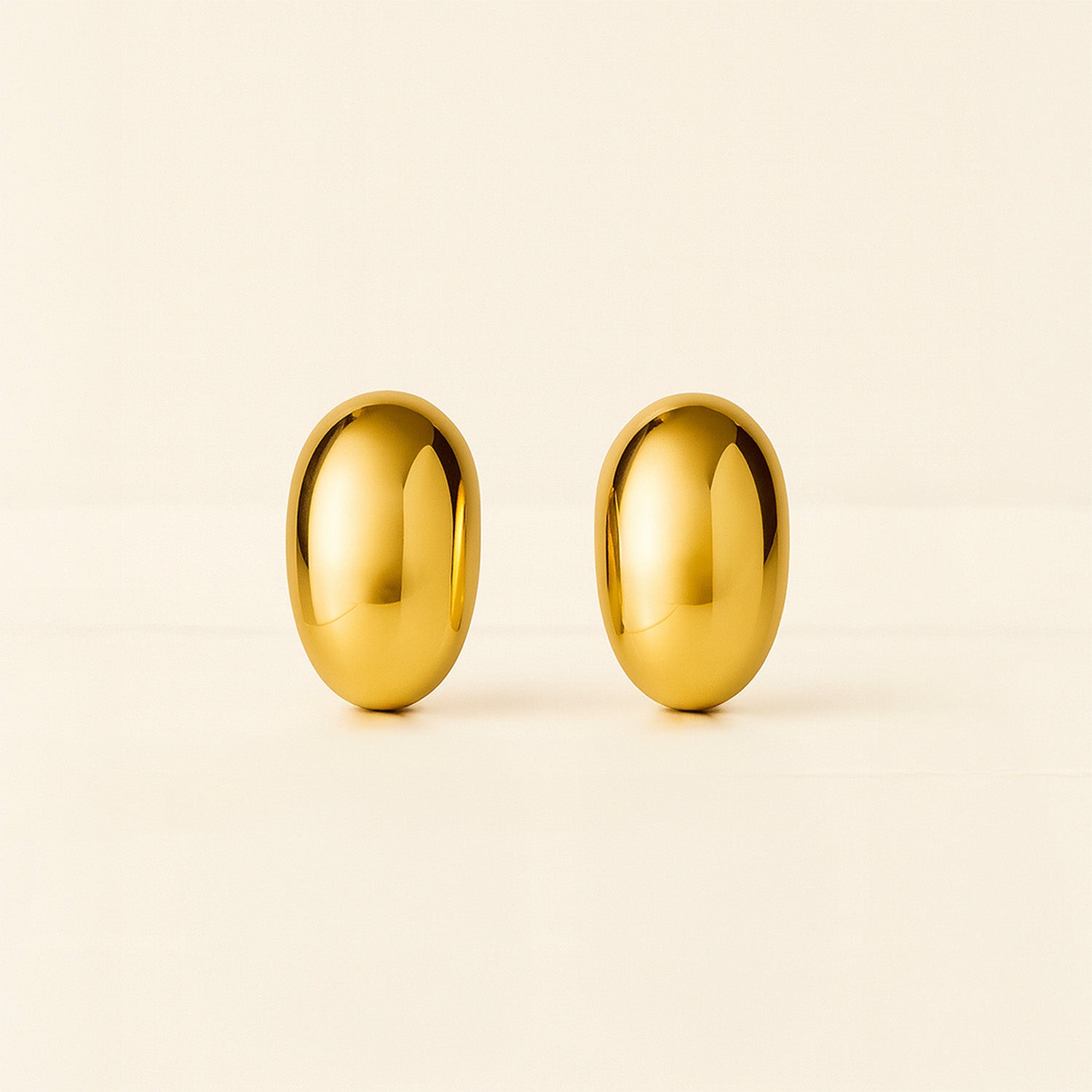 Isla Bud Teardrop 18K Gold Stud Earrings
