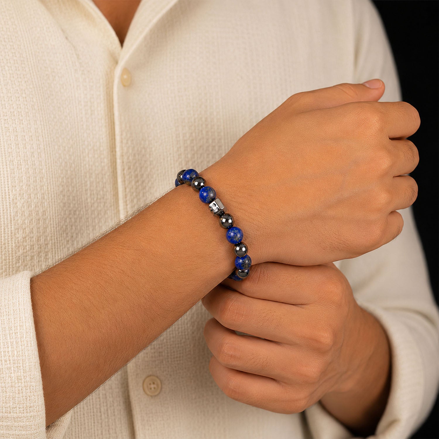 Libra (Tula) Zodiac Stone Bracelet with MagSnap 4