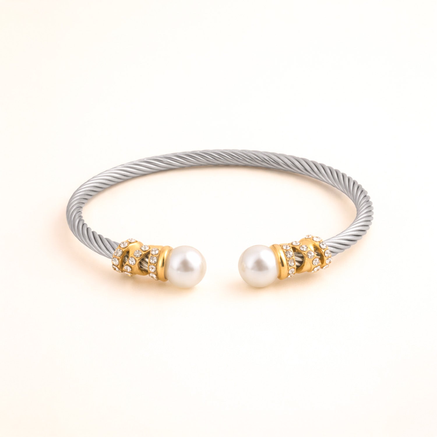 Luna Pearl Cuff Bracelet