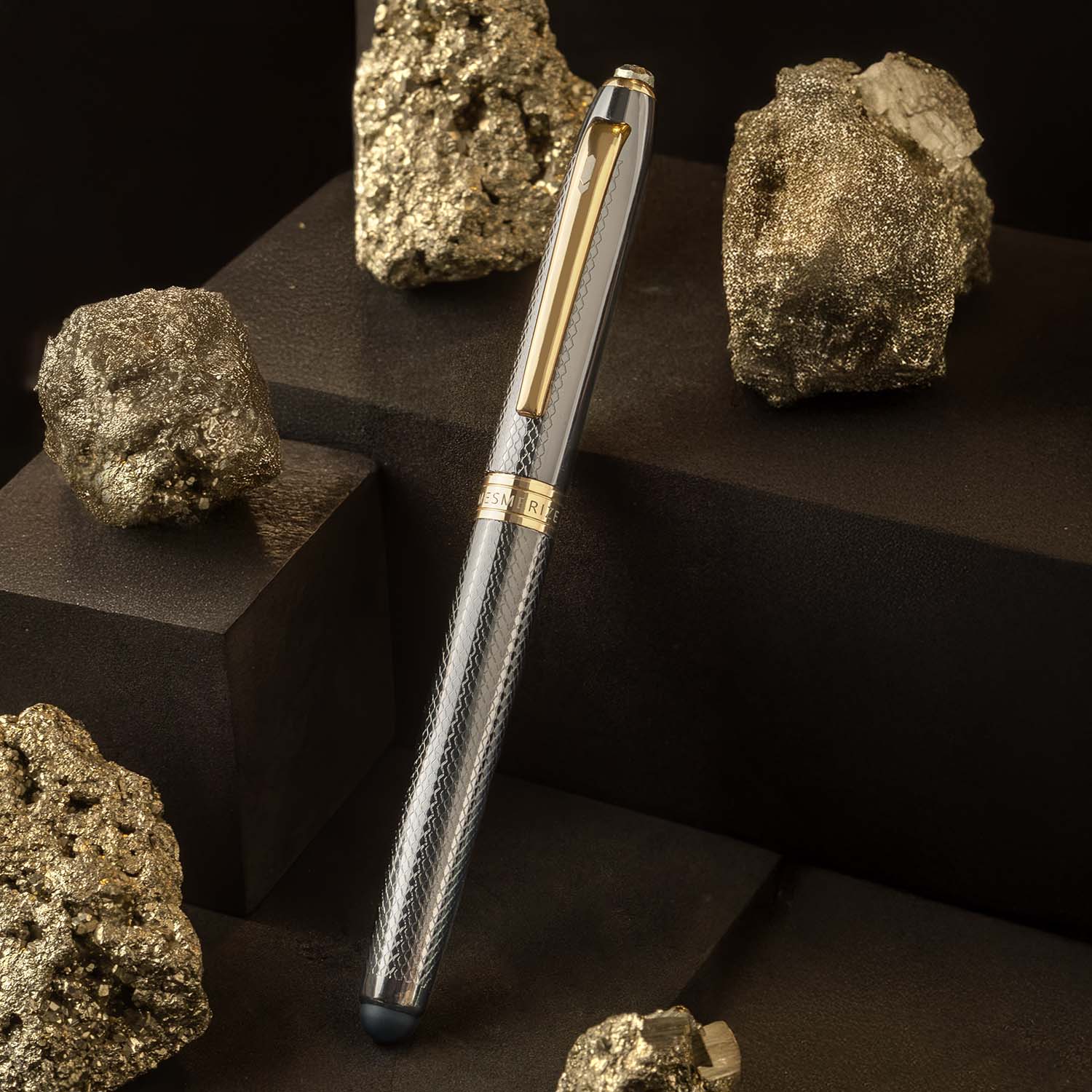 Pyrite 2 in 1 MagSnap Roller Ball Pen with Stylus