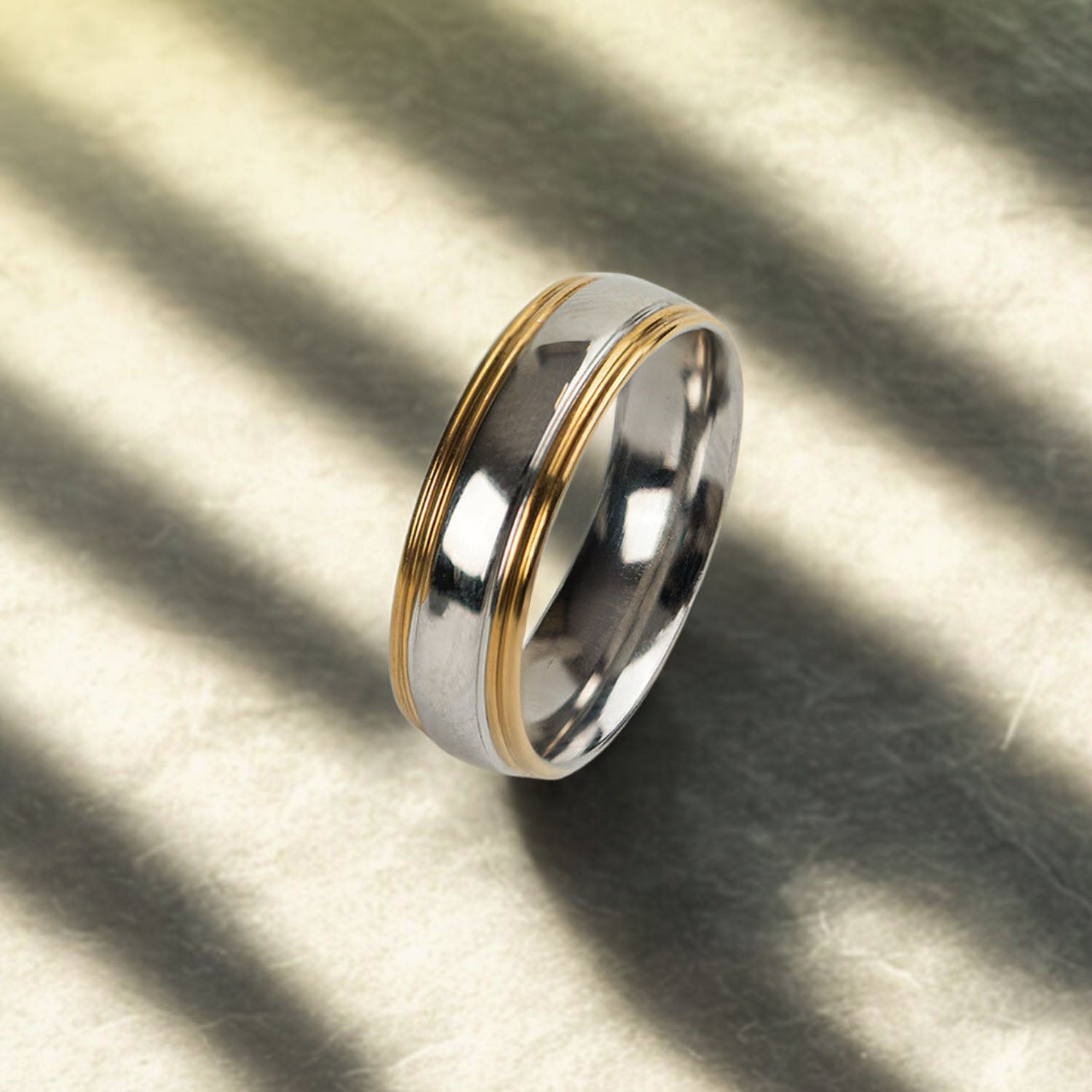 Torque Band Ring Silver