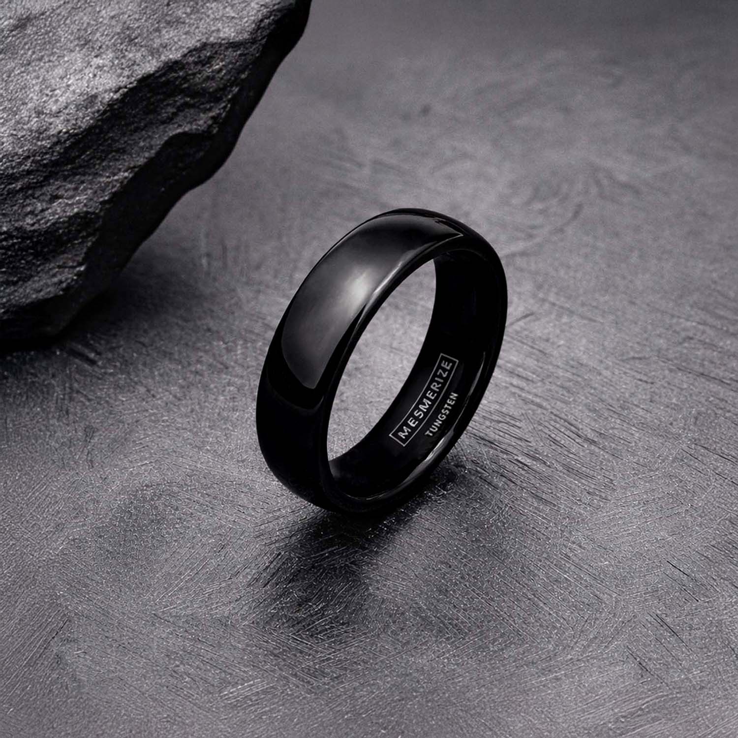 Vulcan Tungsten Black Ring