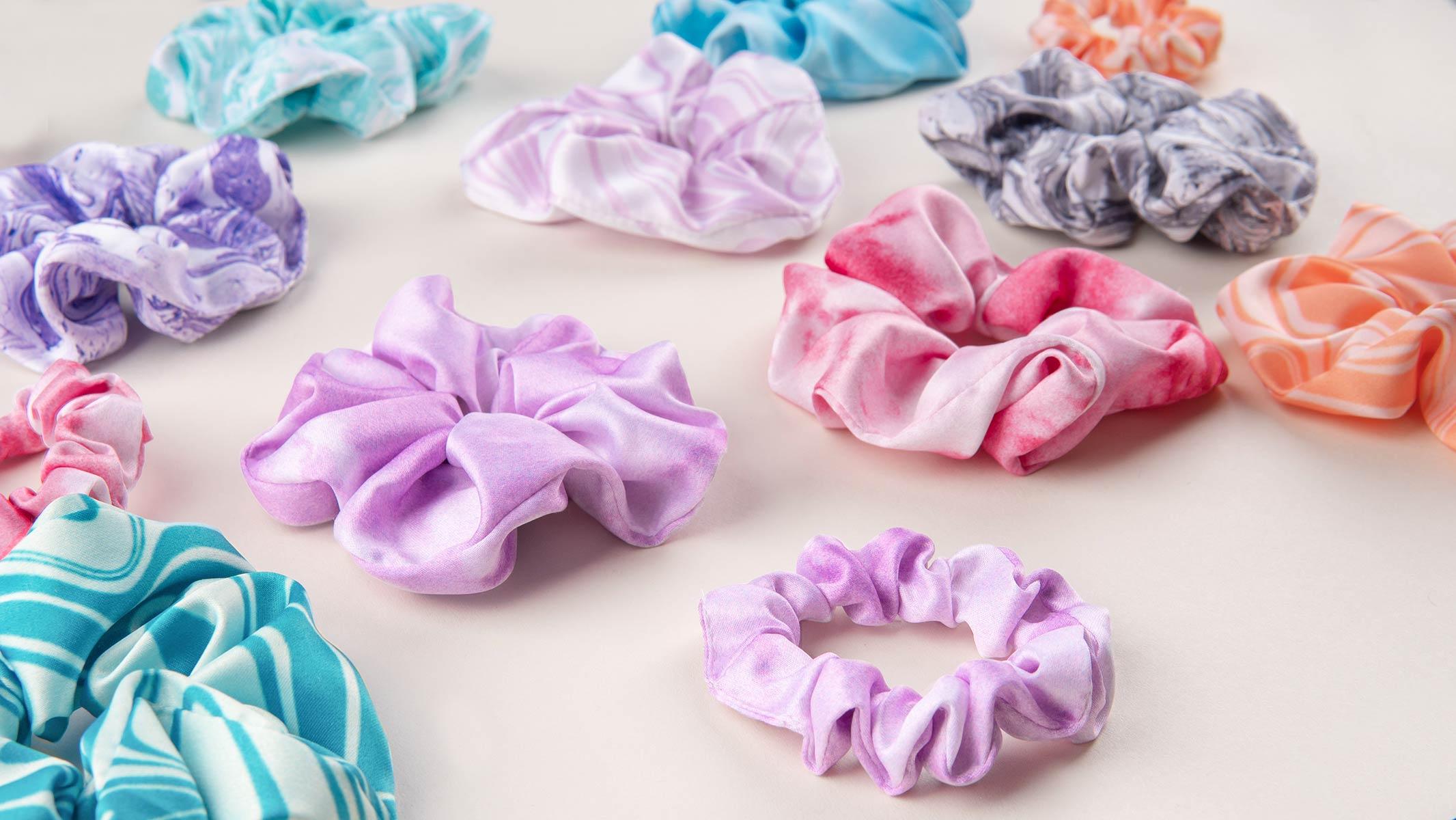 Satin Scrunchies - Mesmerize India