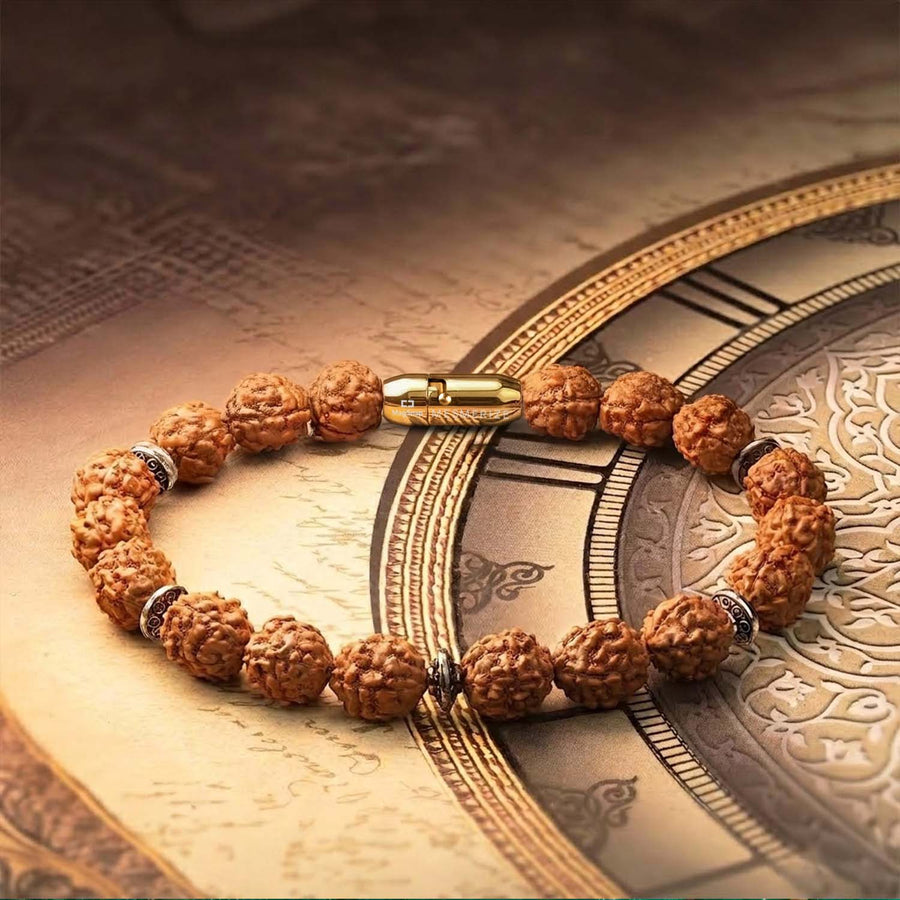 Rudraksh Natural Stone Bracelet
