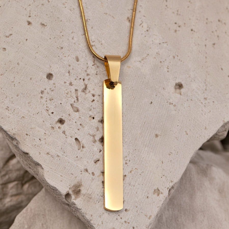 Slim Tag Necklace
