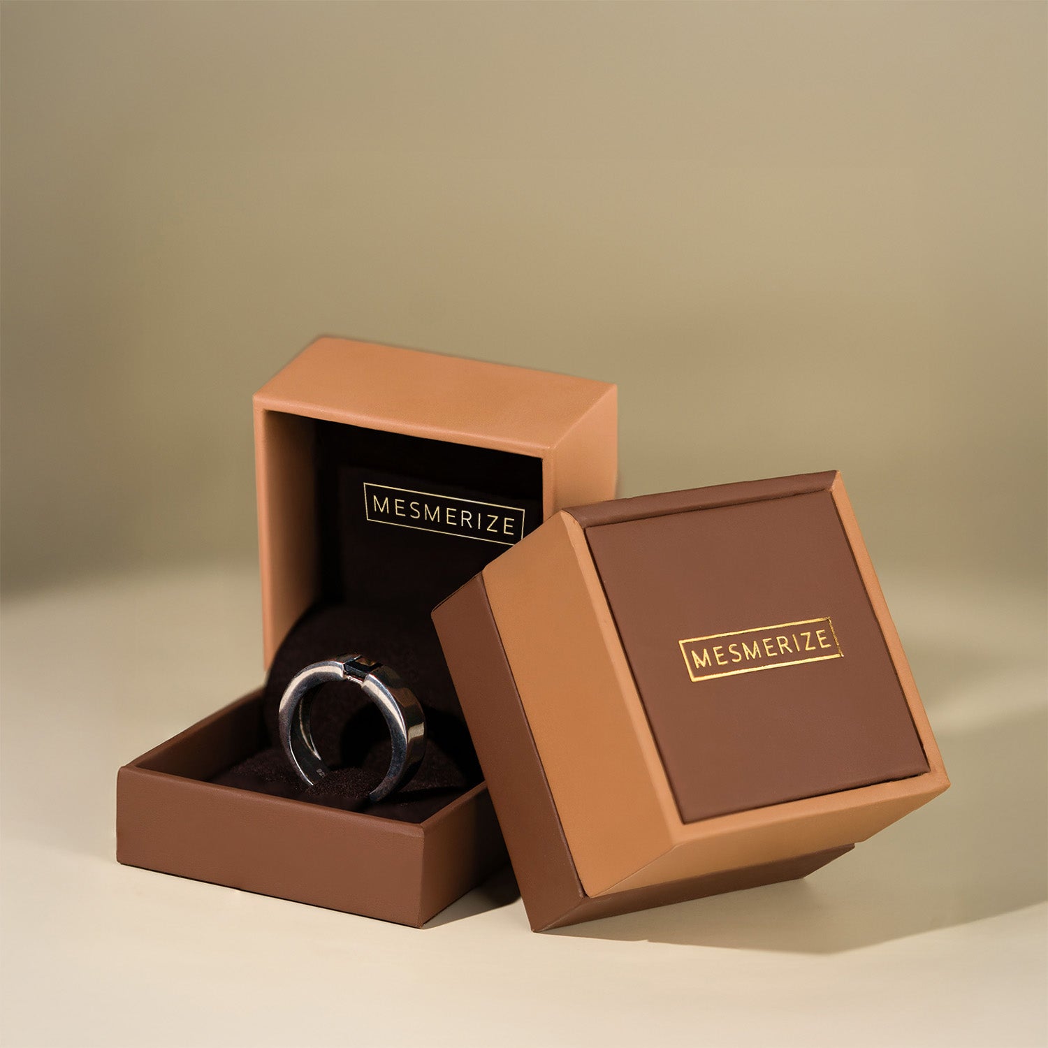 Black Rhodium Plated Pure 925 Silver Ring With Natural Onyx Gem Stone