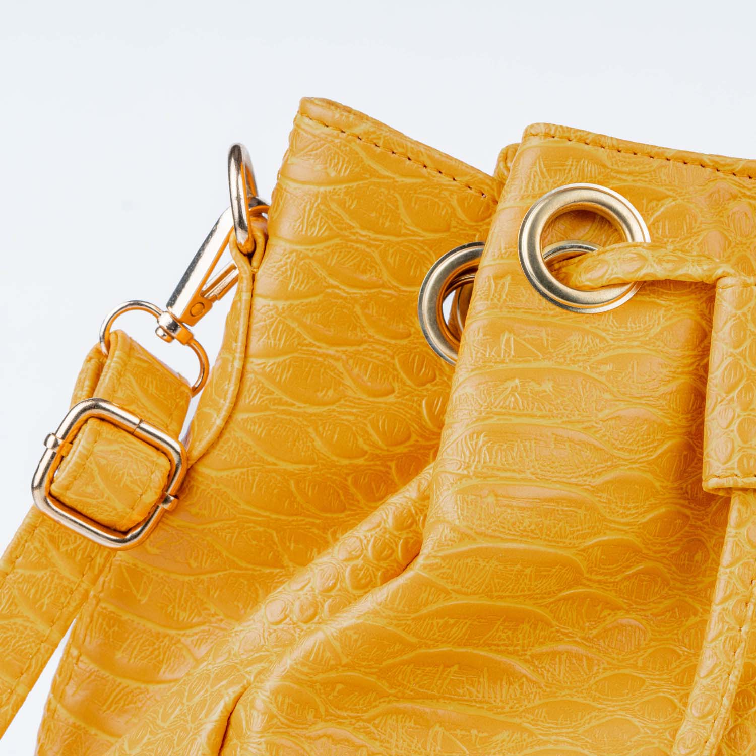 Sunflower Yellow Bucket Bag