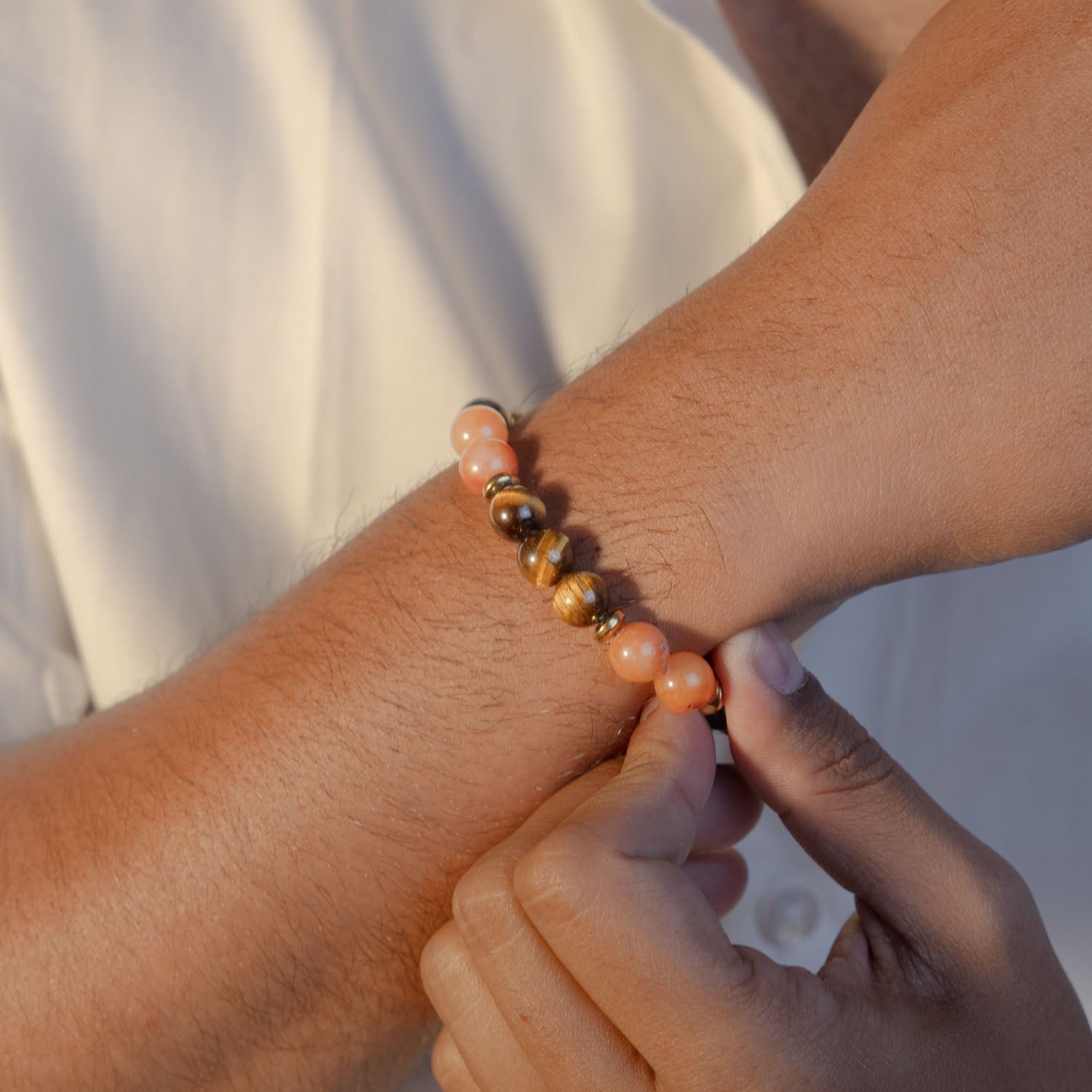Dhanyog Natural Stone Bracelet MagSnap2