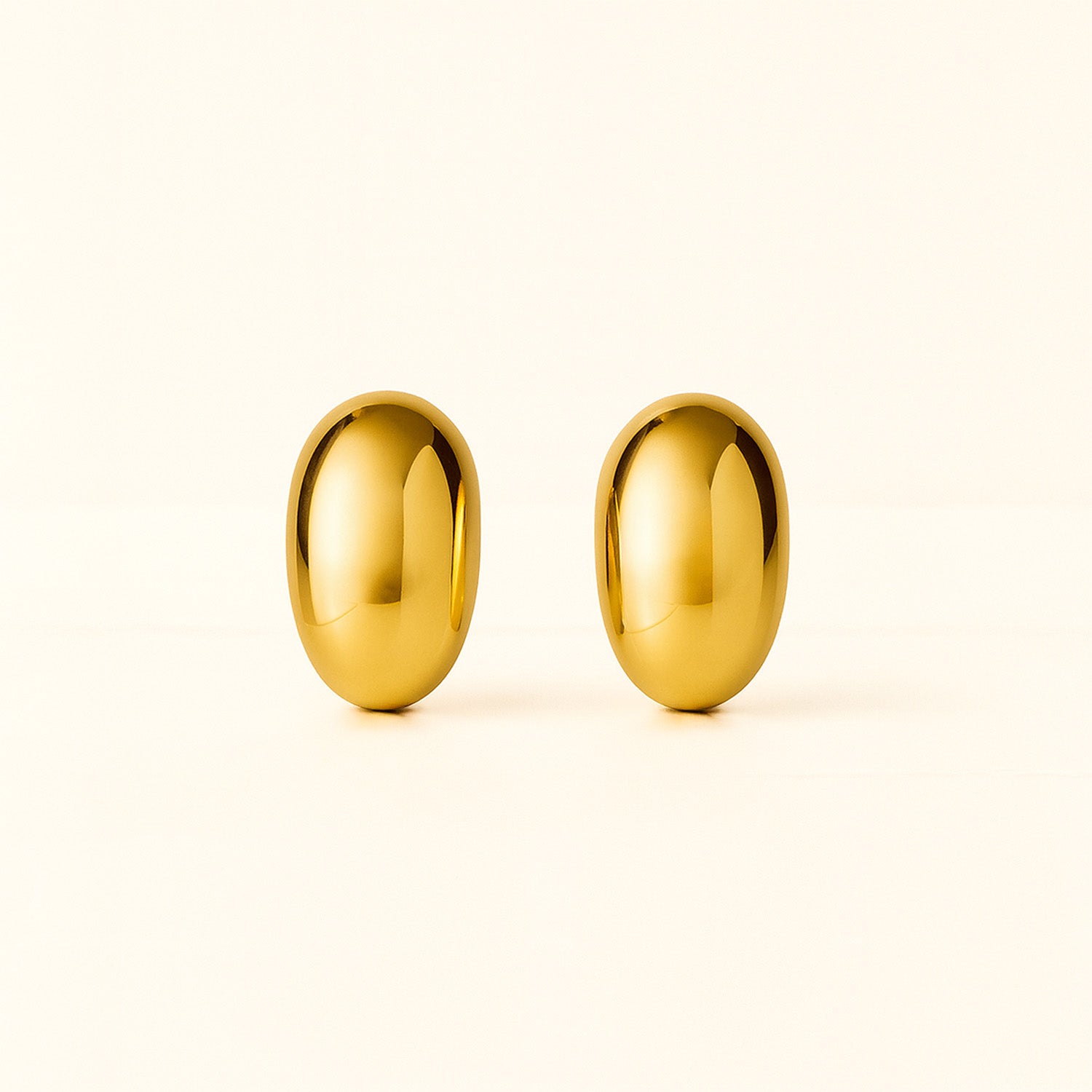 Isla Bud Teardrop 18K Gold Stud Earrings