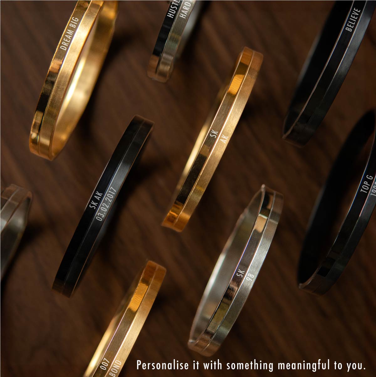 Sirius Kada Gold Personalised