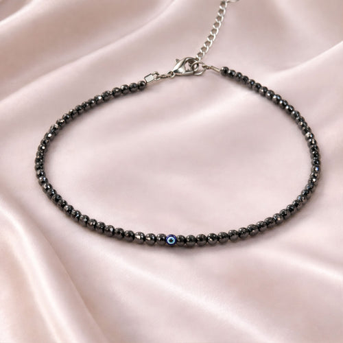 Hematite Anklet