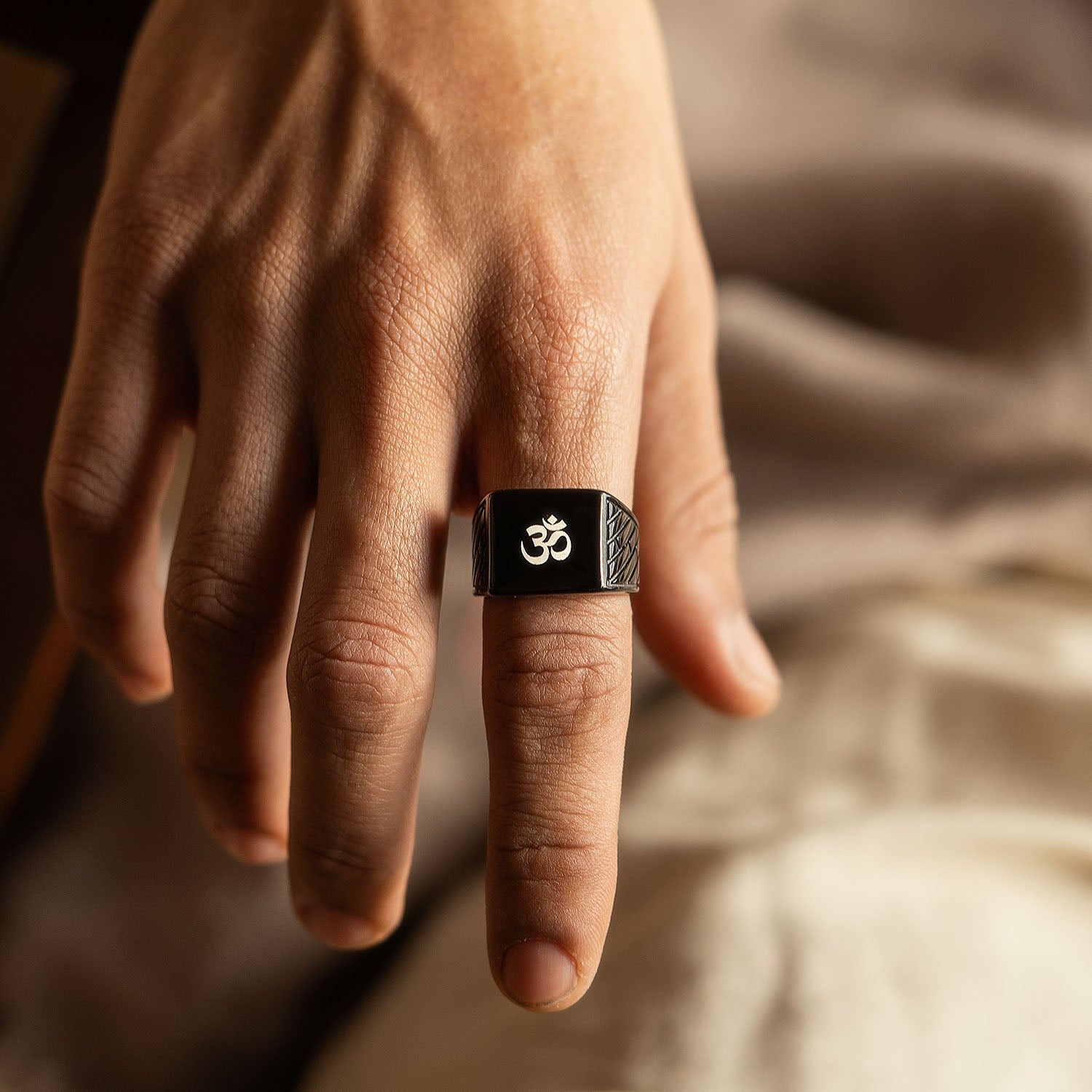 Spiritual Black Hercules Ring