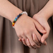 Solace Rose Quartz 7 Chakra Natural Stone Buddha Bracelet