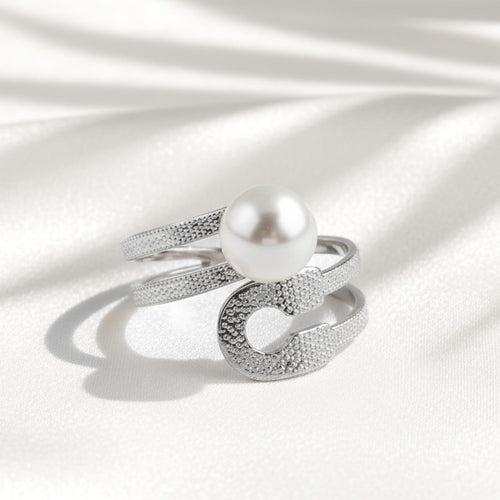 Silver Clip Pearl