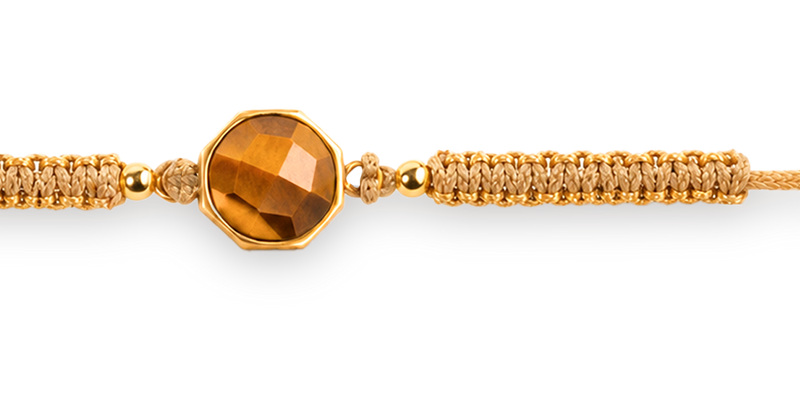Tiger Eye 11 Carat Stone Rakhi