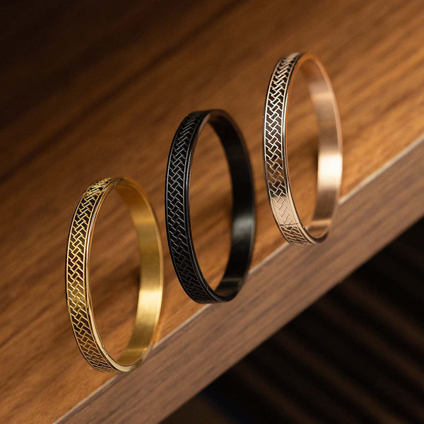 Viking Oval Kada Bracelet