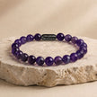 Wellness Amethyst Natural Stone Bracelet