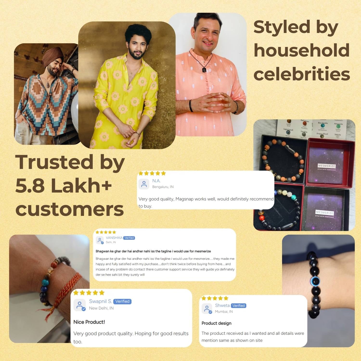 Money Magnet Pyrite 9 Chakra Natural Stone Bracelet Magsnap