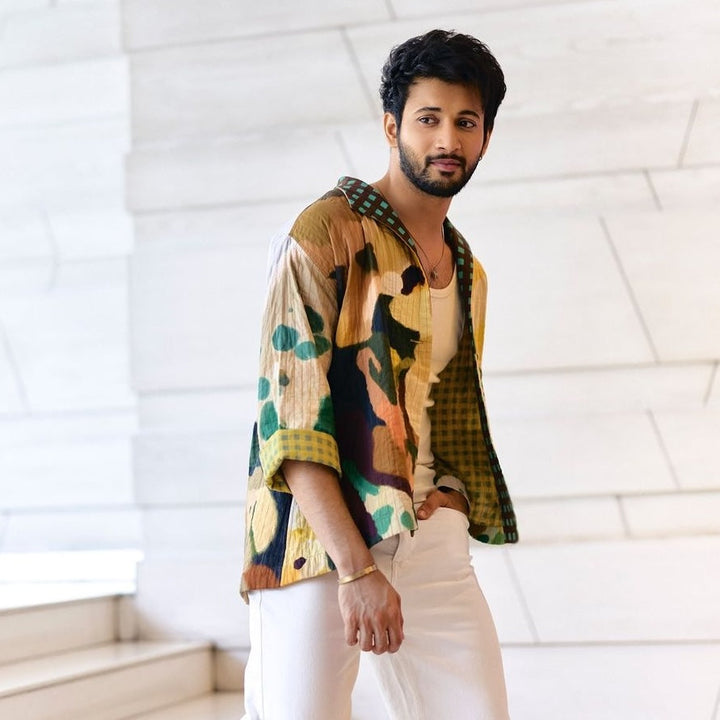 Rohit Saraf wearing Mesmerize