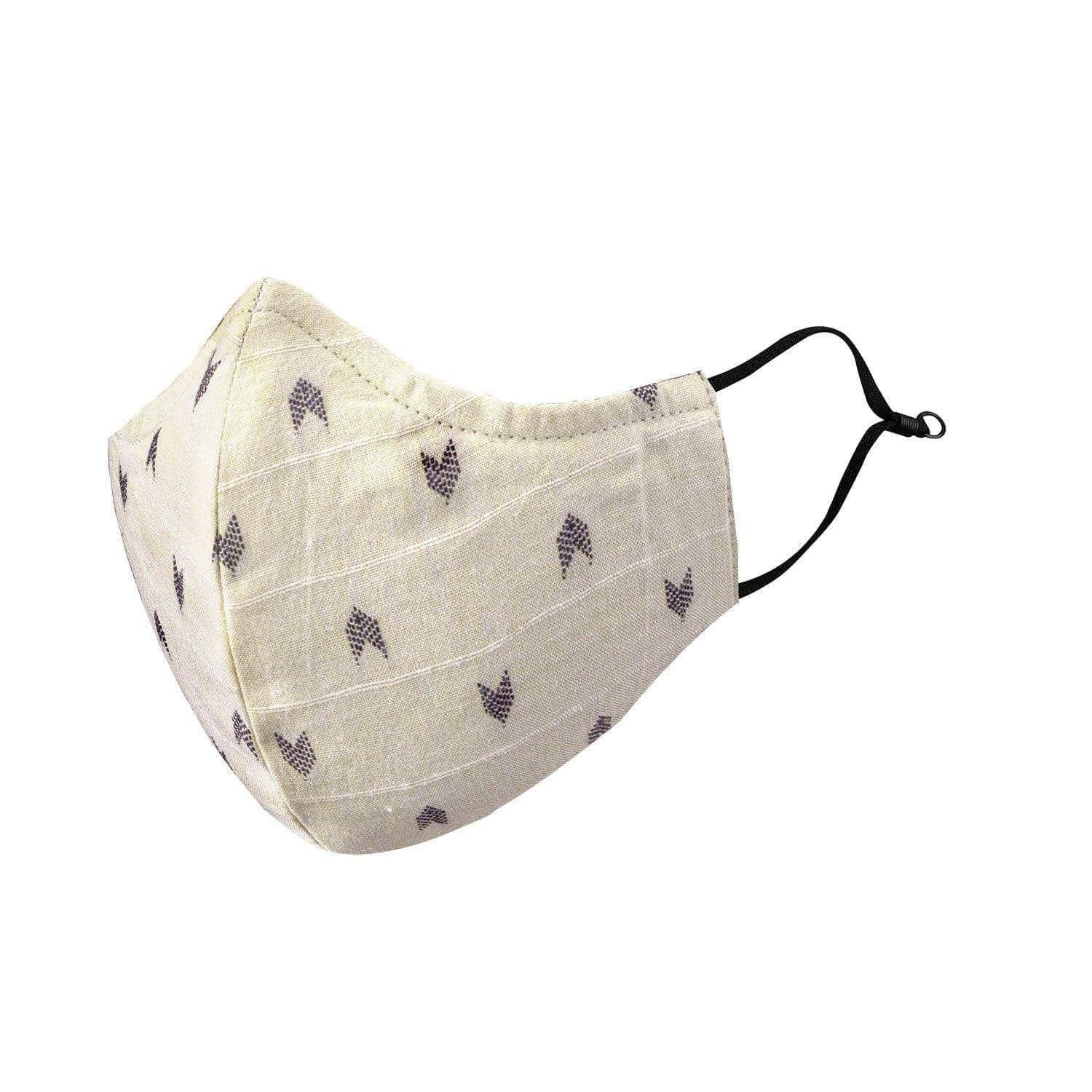 Beige Arrow Head Teens Cotton Aero Mask