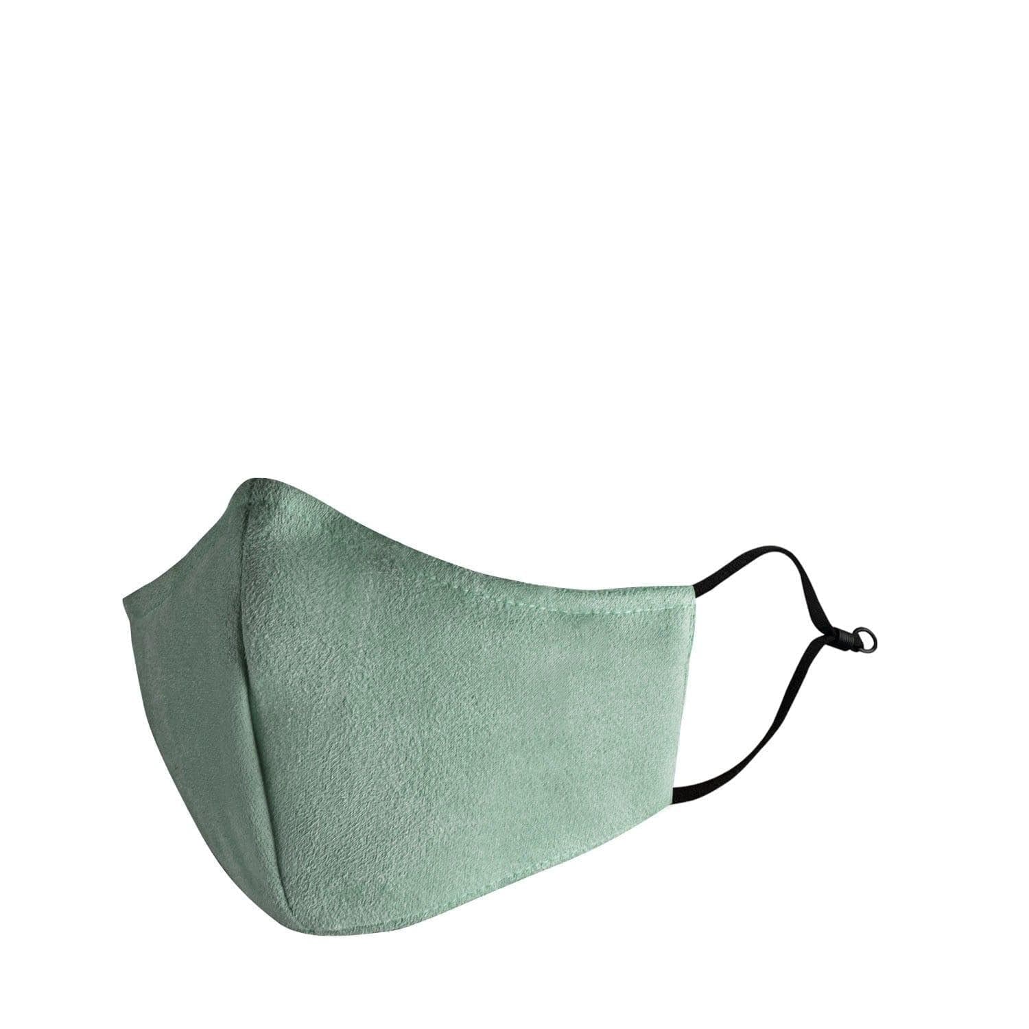 Mist Green Kids Suede Aero Mask