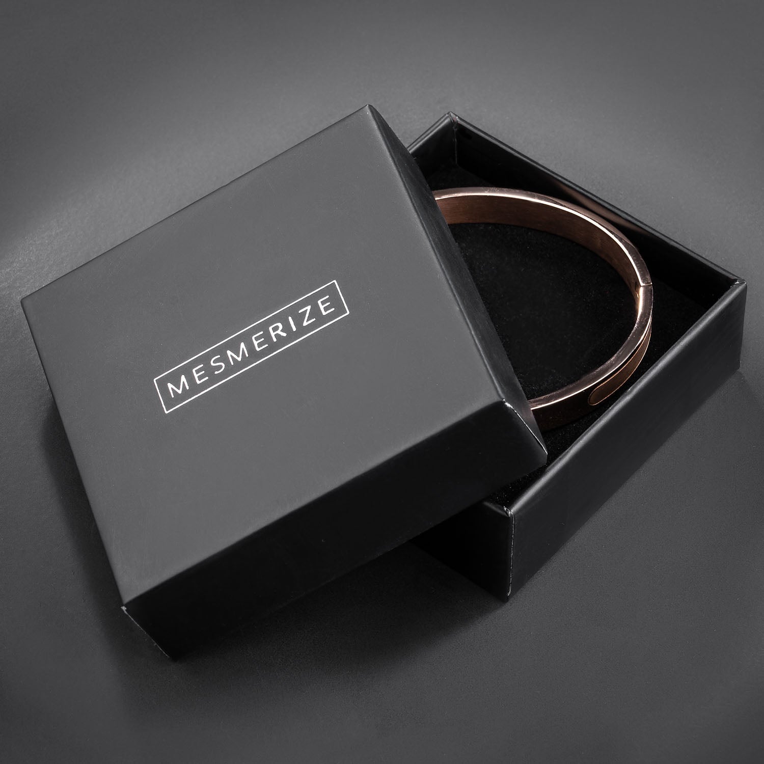 M Premium Jewellery Bracelet Thor Mens Rose Gold